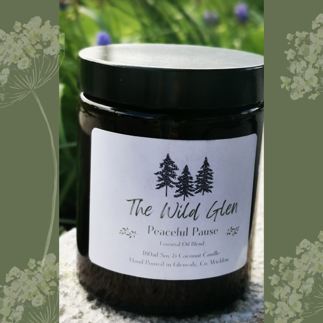 Peaceful Pause Essential Oil Candle - The Wild Glen