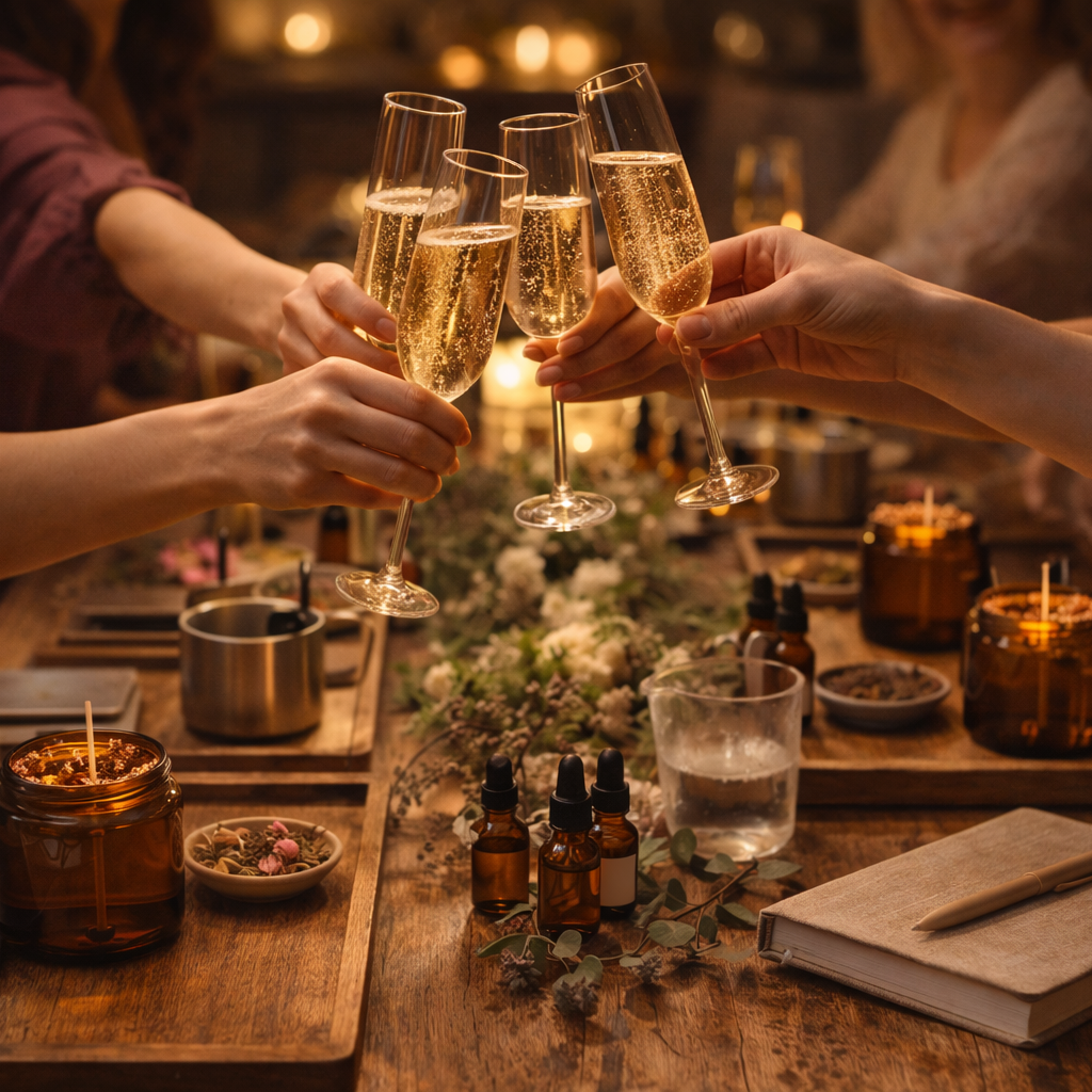 Sip & Pour - Candle making Experience