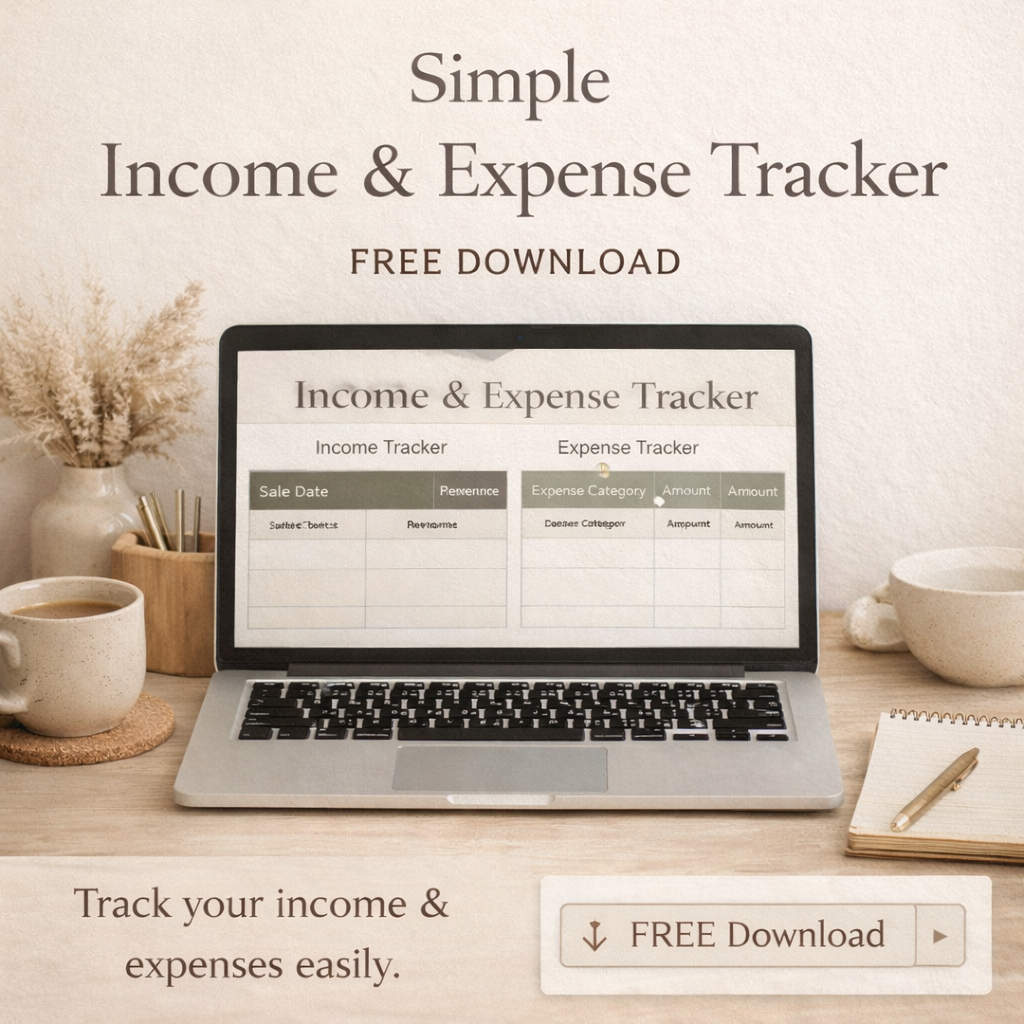 Simple Income & Expenses Tracker - FREE