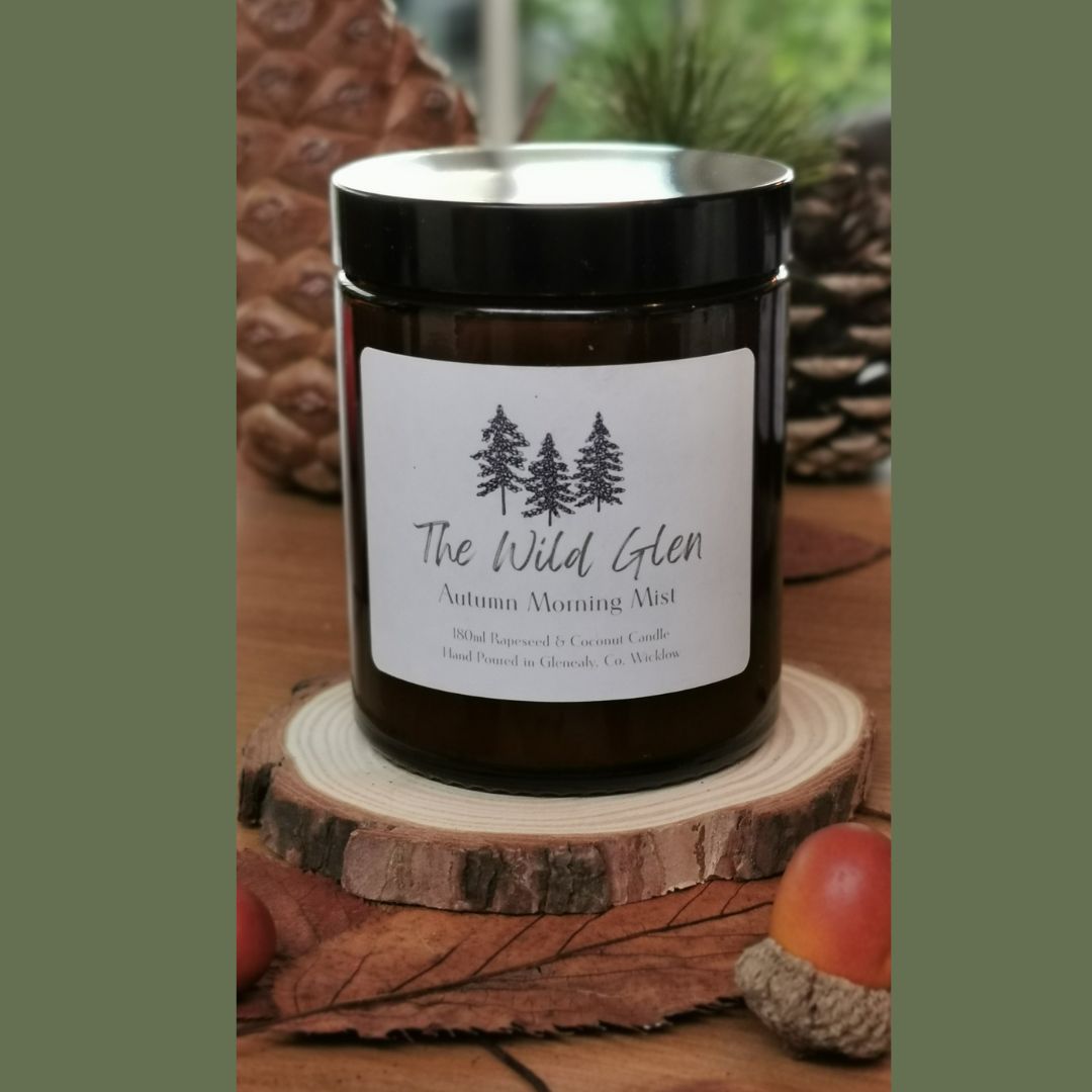 Autumn Morning Mist Scented Candle - The Wild Glen