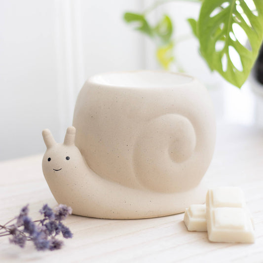 Happy Snail Oil Burner and Wax Warmer - The Wild Glen