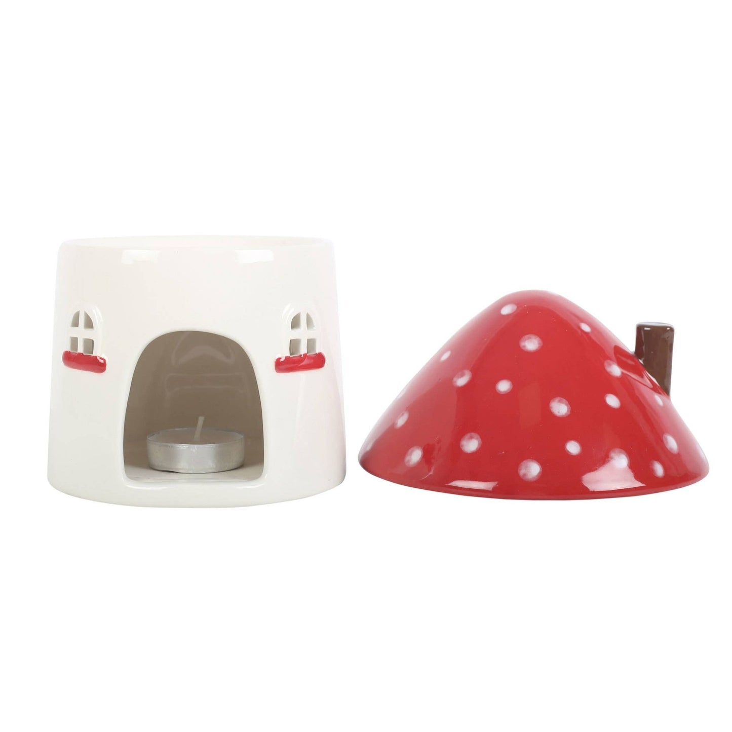 Mushroom House Oil Burner and Wax Warmer - The Wild Glen